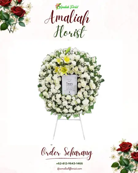 Krans Bunga Duka 14 Ilir